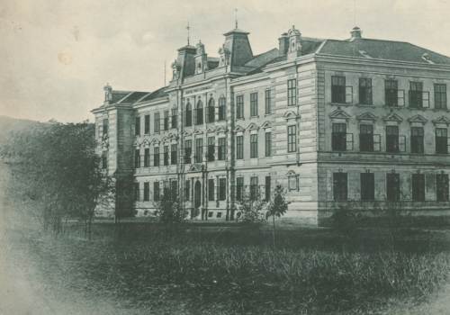 Škola v roce 1905
